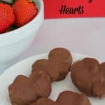 Chocolate Coated Strawberry Hearts