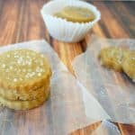 There is nothing as delicious as this Butter Cookie Recipe, and truly no cookie as easy to make. The simple classic list of ingredients coupled with the use of the Hamilton Beach 6 Speed Hand Mixer make it a fast and easy recipe to make to serve as a special dessert, kids lunch box treat or even holiday cookie. - Teaspoon Of Goodness
