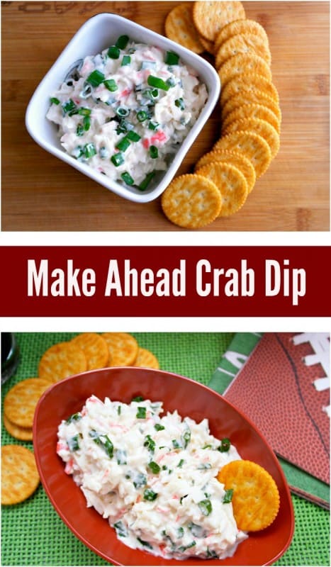 Make Ahead Cold Crab Dip - Teaspoon Of Goodness