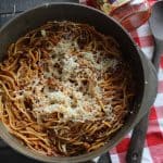 Busy nights call for quick meals and I often need to cut corners without cutting out the quality and flavor of my meals - a one pot pasta dinner to the rescue! - Teaspoon of Goodness
