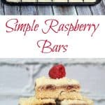 This simple raspberry bars recipe is a great cross between a blondie and a fruit bar that gives you everything you love about raspberry flavor. - Teaspoon Of Goodness