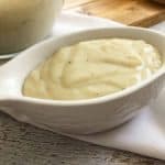 Condensed cream of chicken soup recipe in a measuring cup