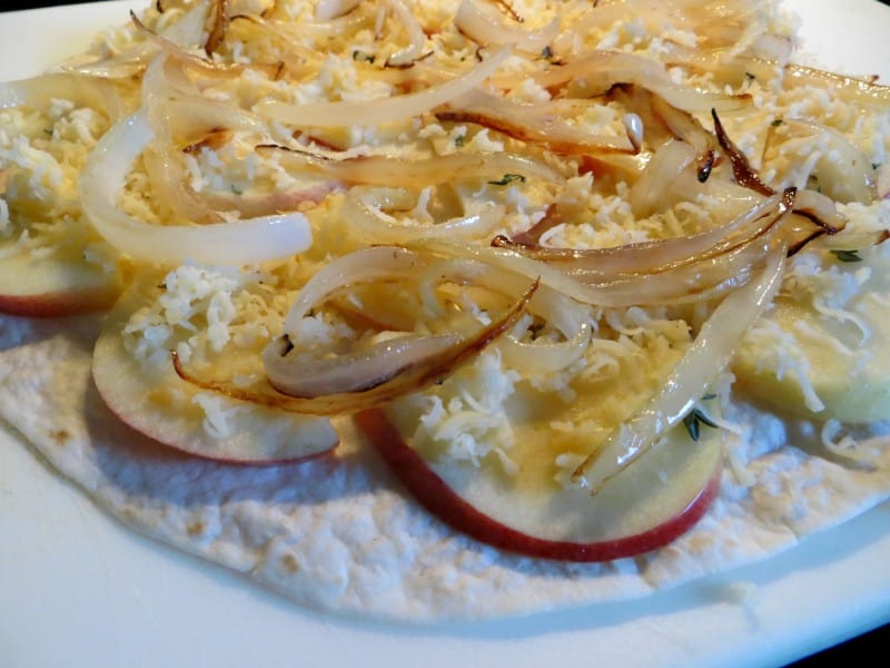 Apple Gouda Quesadilla Recipe