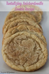 Snickerdoodle Cookie Recipe