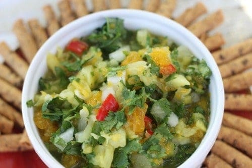 Easy Pineapple Salsa