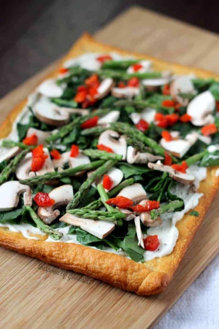 Veggie Pizza Appetizer Recipe