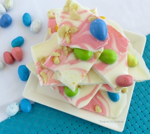 Macadamia Nut Easter Candy Bark