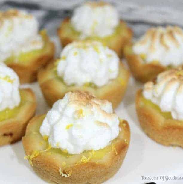 Lemon Meringue Tarts Recipe, Alton Brown