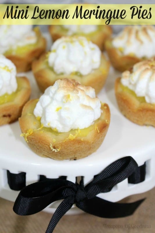 Mini Lemon Meringue Pies