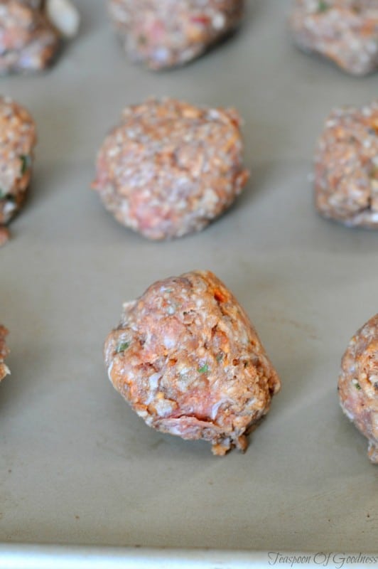 Freezer Friendly Meatball Recipe