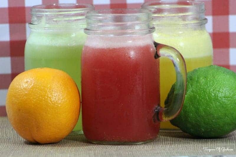 Aqua Fresca Fruit Drink 3 Ways | Teaspoon Of Goodness