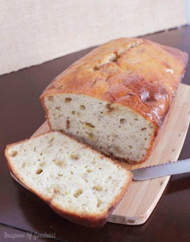 Bananas Foster Bread