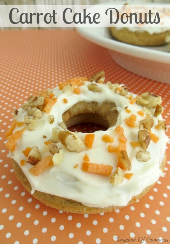 Carrot Cake Donuts