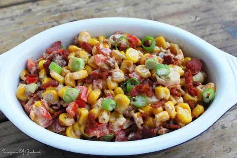 Toasted Corn Salad with Bacon