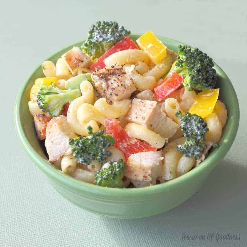 Grilled Chicken & Broccoli Pasta Salad