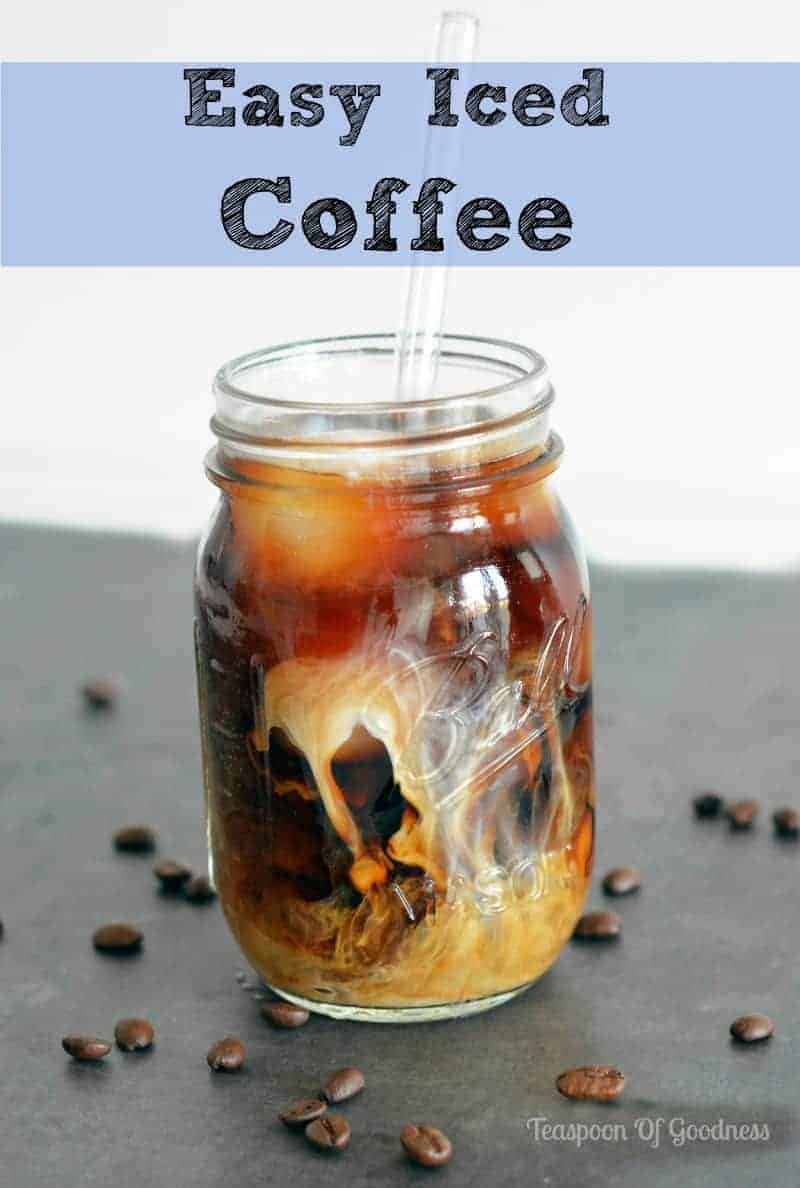 How To Make Iced Coffee | Teaspoon of Goodness