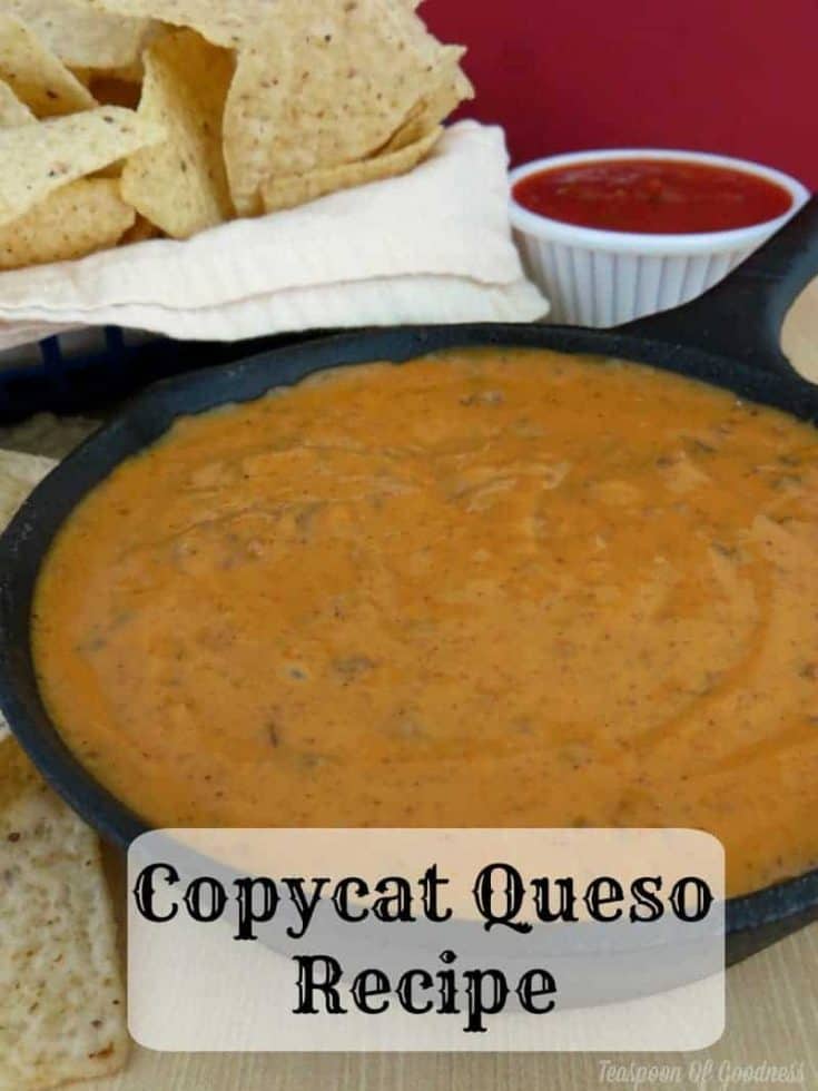 Copycat Chilis Queso Recipe