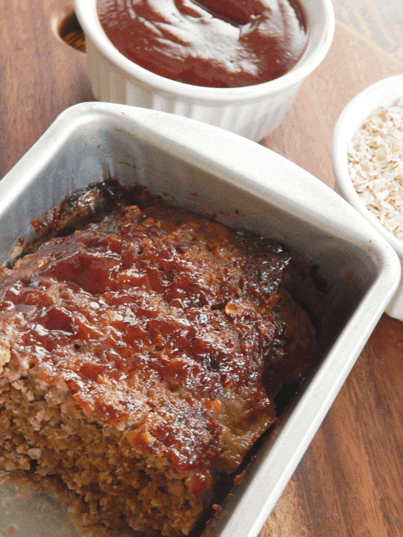 Easy BBQ Meatloaf | Teaspoon of Goodness