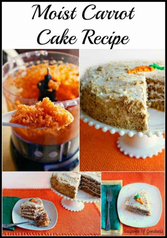 Moist Carrot Cake Recipe