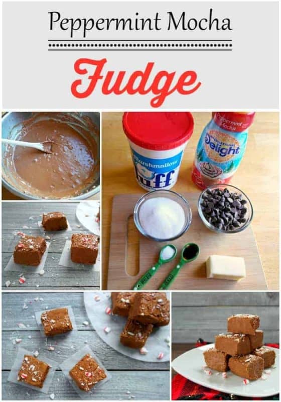 Peppermint Mocha Fudge With International Delight Coffee Creamer