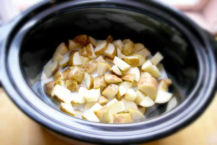 There is truly nothing in the world as delicious and comforting as these Slow Cooker Mashed Potatoes. If you have a busy schedule, being able to make them in your slow cooker is a perfect choice. - Teaspoon Of Goodness