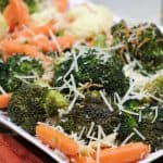 If you struggle to get your kids to eat vegetables, this Parmesan Roasted Veggies recipe is the perfect solution. With tons of great nutrient-dense vegetables and great flavors kids won't complain when you add this to their plate. - Teaspoon Of Goodness