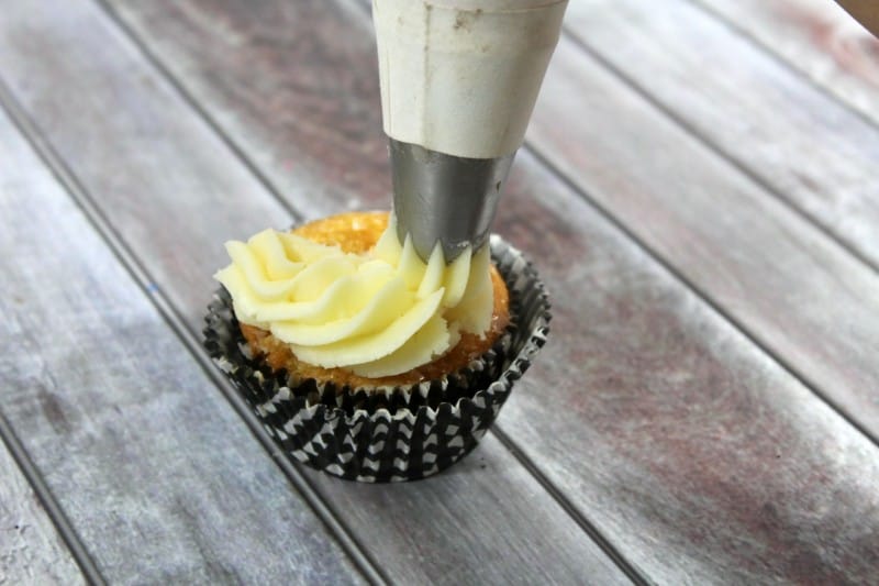 The subtle coffee flavors combined with my favorite salted caramel and buttercream frosting are just the right combination to go alongside my after dinner coffee drink.