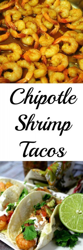 A good shrimp taco just can't be beat, and this Chipotle Shrimp Taco with an easy cream sauce is an ideal choice for a light meal everyone will love. - Teaspoon Of Goodness