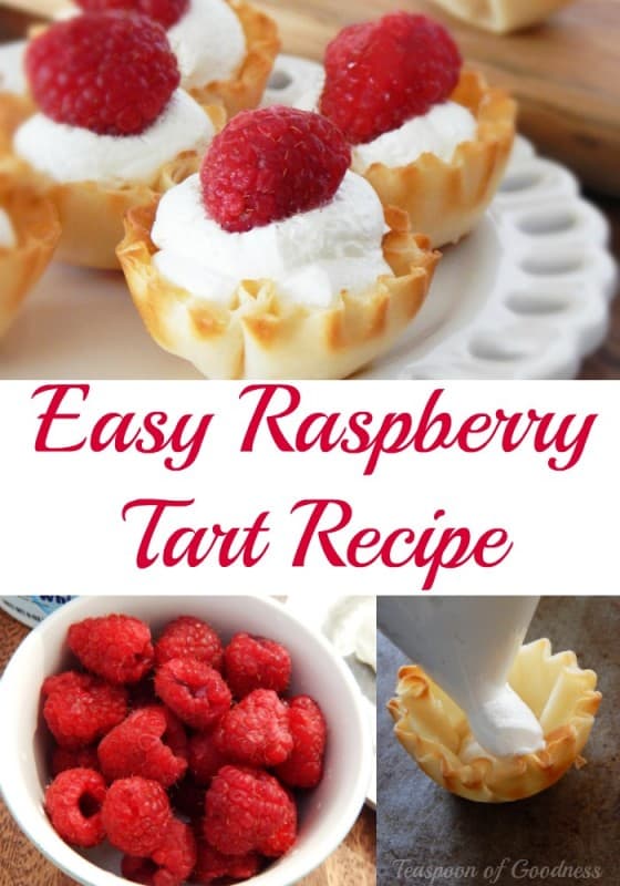 A few simple ingredients, and a few minutes of time and you can easily create a delicious raspberry tart that is ideal for taking to your weekend barbecue parties, or to add to a beautiful dinner party with friends. - Teaspoon of Goodness