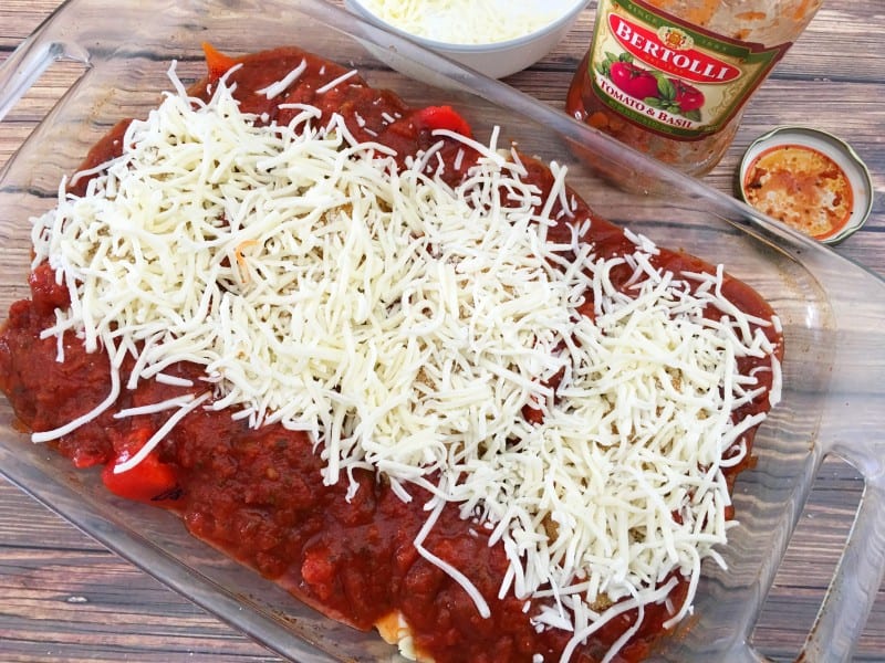 Tuscon Inspired Easy Chicken Parmesan is ideal for those busy weeknights when you want something that is special, but you don't have time to spend hours simmering a sauce. - Teaspoon of Goodness