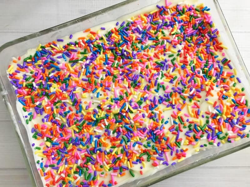 Everyone loves a good Homemade Rice Krispie Treats snack, and these Funfetti Rice Krispie Treats area a perfect choice to make for your next birthday party or special event. - Teaspoon of Goodness