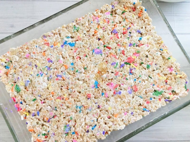 Everyone loves a good Homemade Rice Krispie Treats snack, and these Funfetti Rice Krispie Treats area a perfect choice to make for your next birthday party or special event. - Teaspoon of Goodness