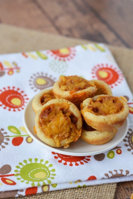 I don't know about you but having these Bite Size Easy Sloppy Joe Recipe on the menu is sure to please the kids in my house. - Teaspoon of Goodness