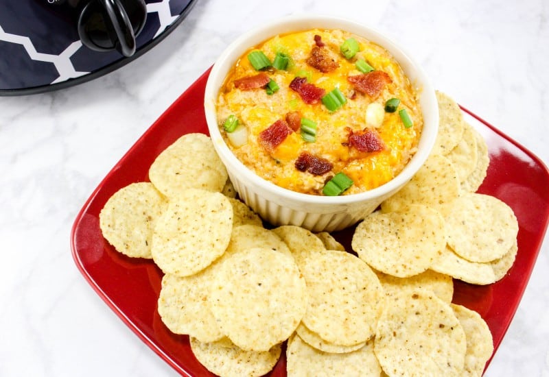 I am a huge fan of this Crockpot BBQ Chicken Wing Dip Recipe. BBQ is one of my favorite flavors, and this recipe makes it tons of fun for parties or snacking. - Teaspoon of Goodness