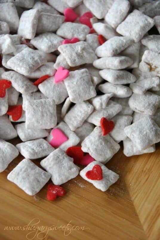 Cherry Vanilla Puppy Chow Recipe