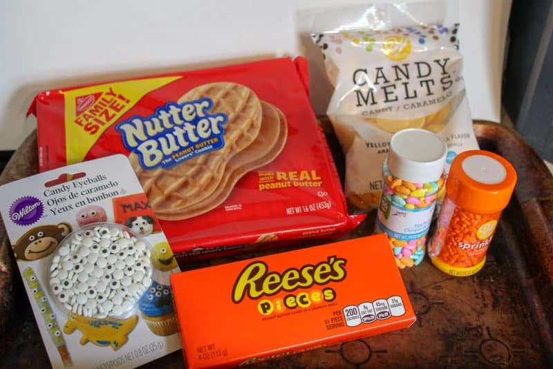 Nutter Butter Cookie Easter Treat Idea Ingredients