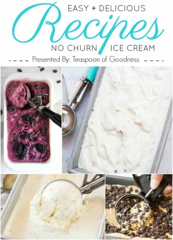 A college of 20 no churn ice cream recipes all found in one place.