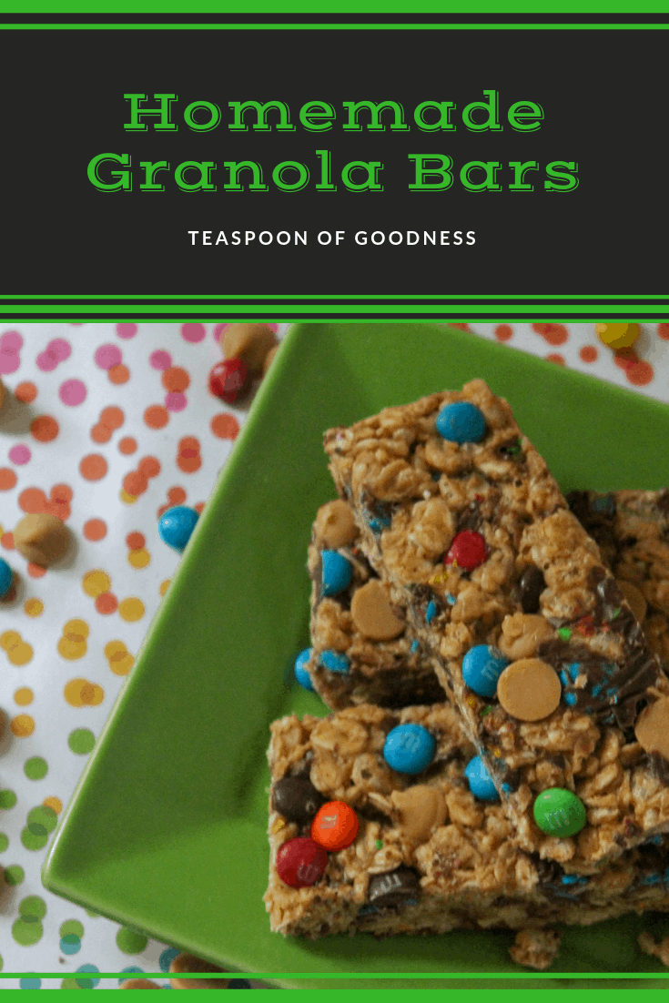 Soft and Simple Granola Bar Recipe + Printable