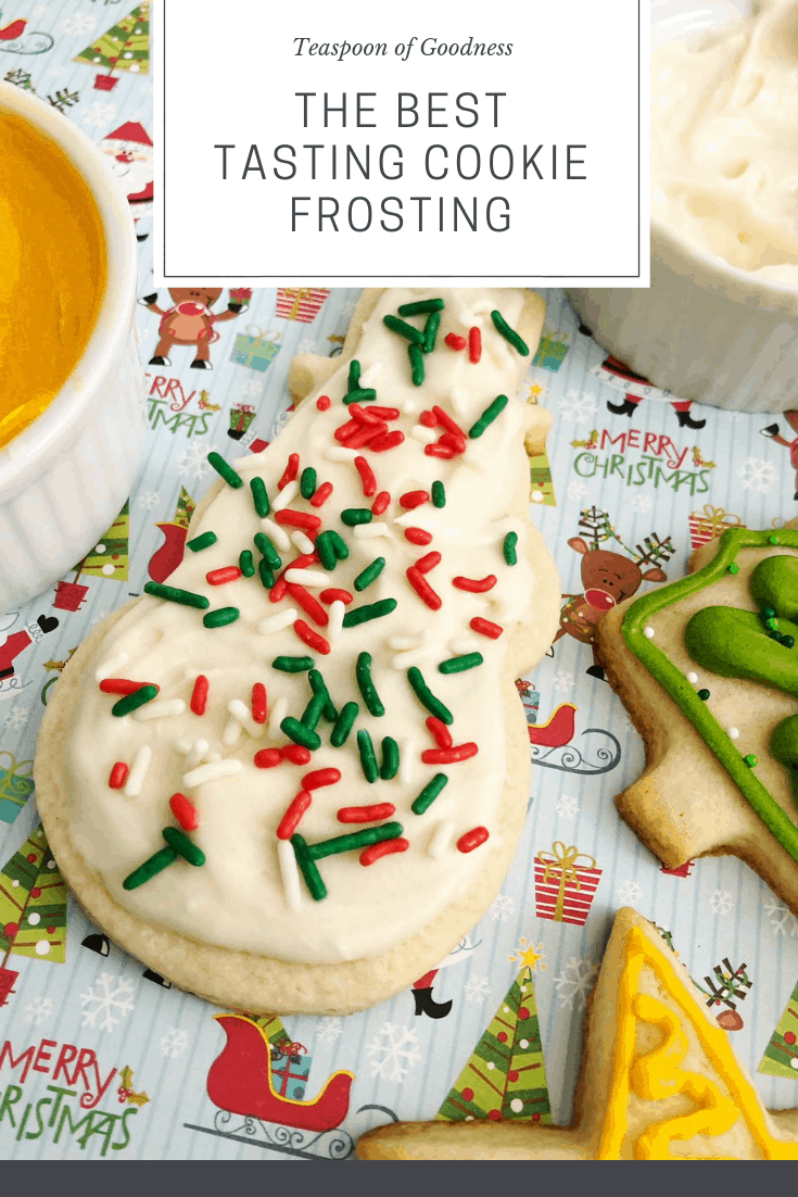 My Families Best Cookie Decorating Icing Teaspoon of Goodness