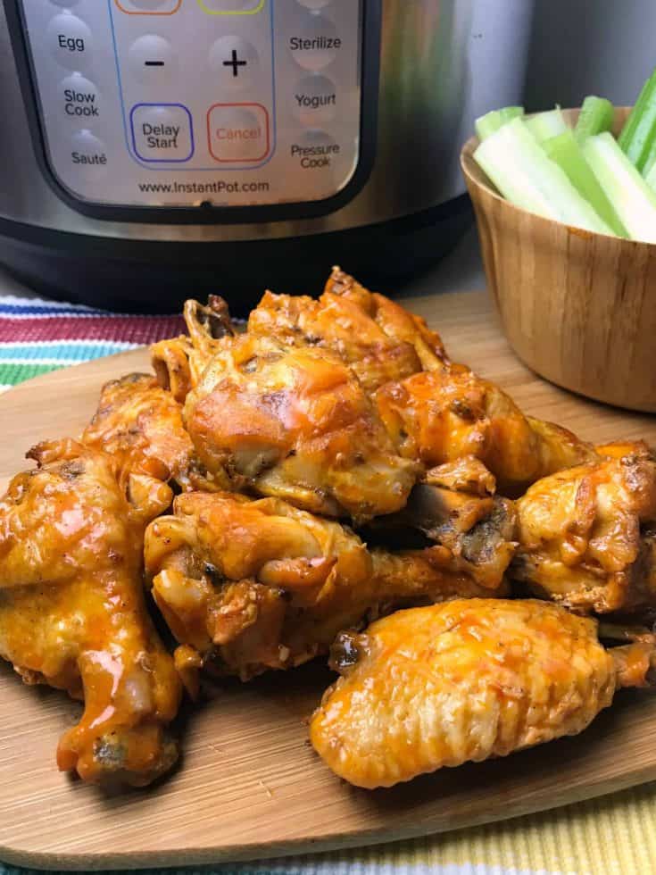 Buffalo chicken wings instant pot sale