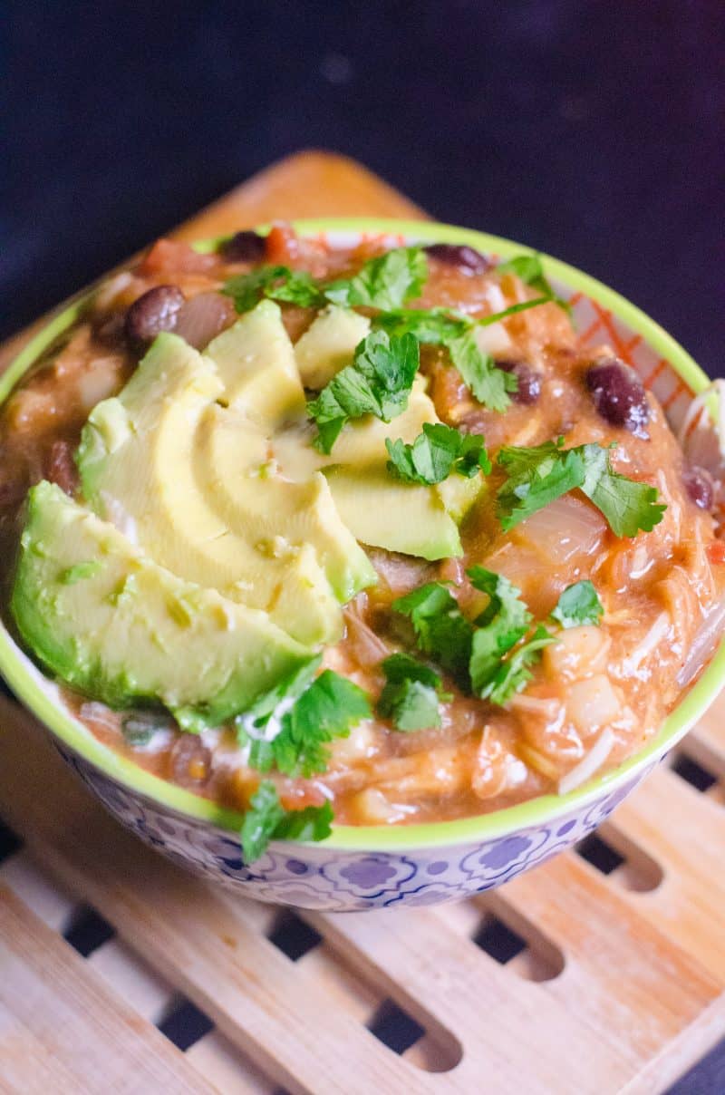 Instant Pot Turkey Enchilada Soup Teaspoon Of Goodness