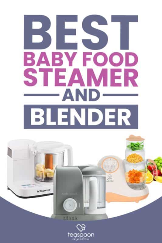  BEABA Babycook Solo 4 in 1 Baby Food Maker, Baby Food  Processor, Steam Cook + Blend, Lrg Capacity 4.5 Cups 27 Servings in 20  Mins, Cook Healthy Baby Food at Home, Dishwasher Safe, Cloud : Baby